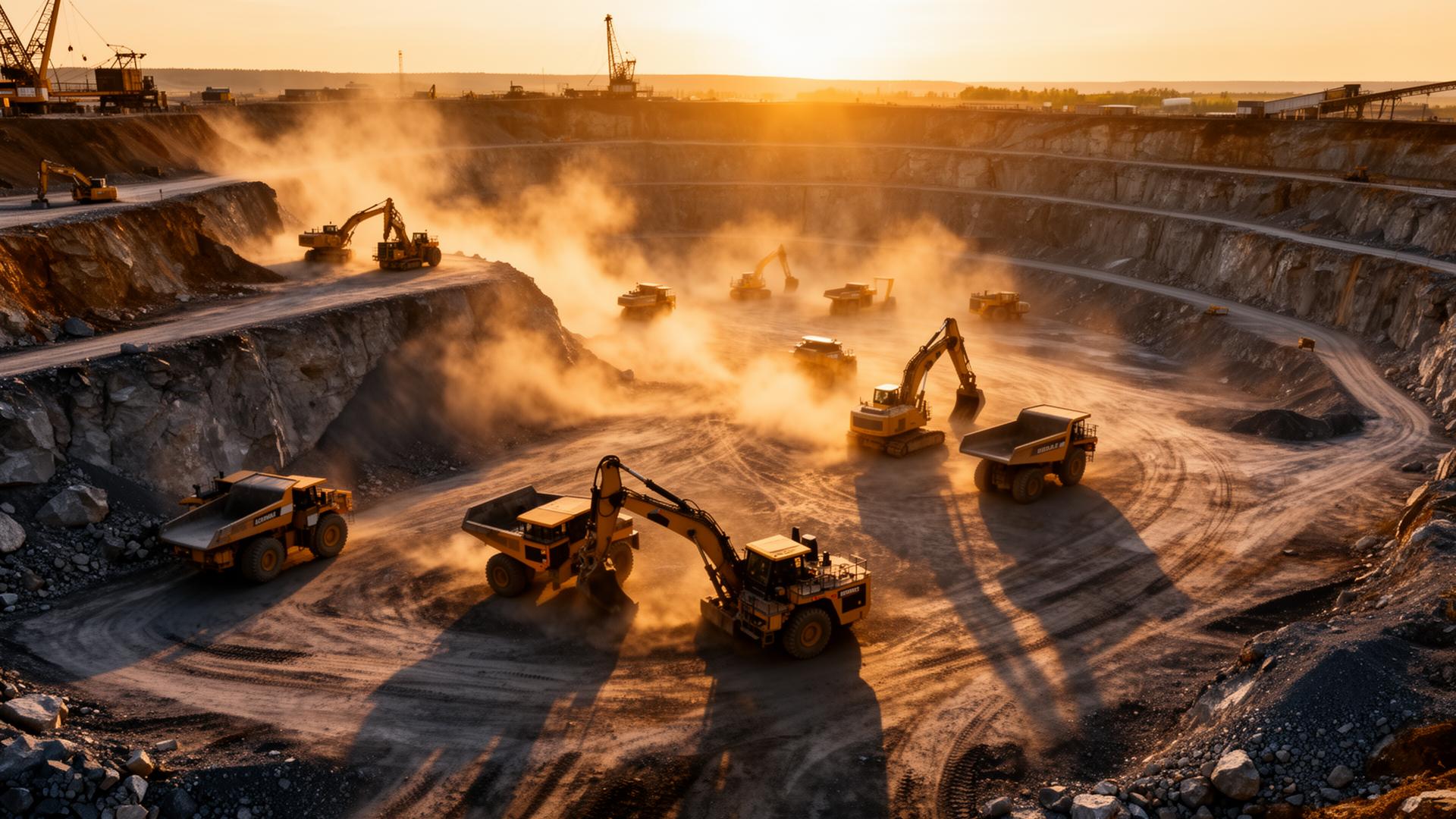 Quarry and processing plant operations