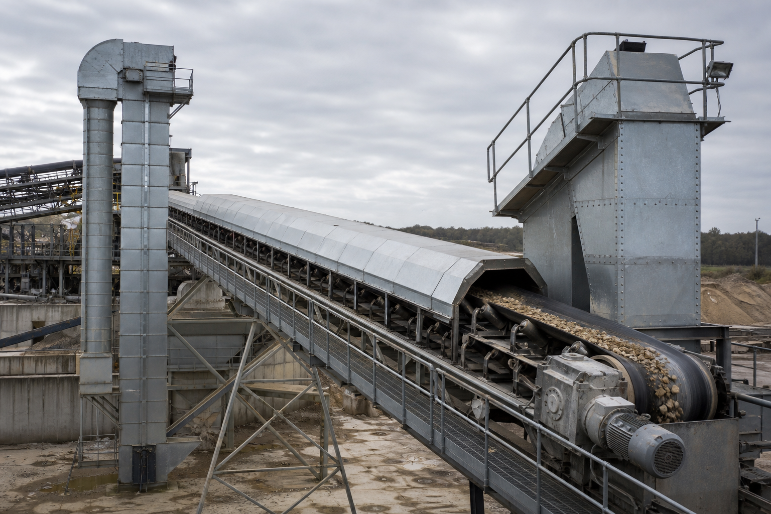 Conveyor and material handling systems