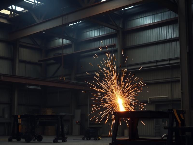 Structural steel fabrication